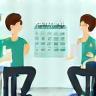 Icon representing interviews
